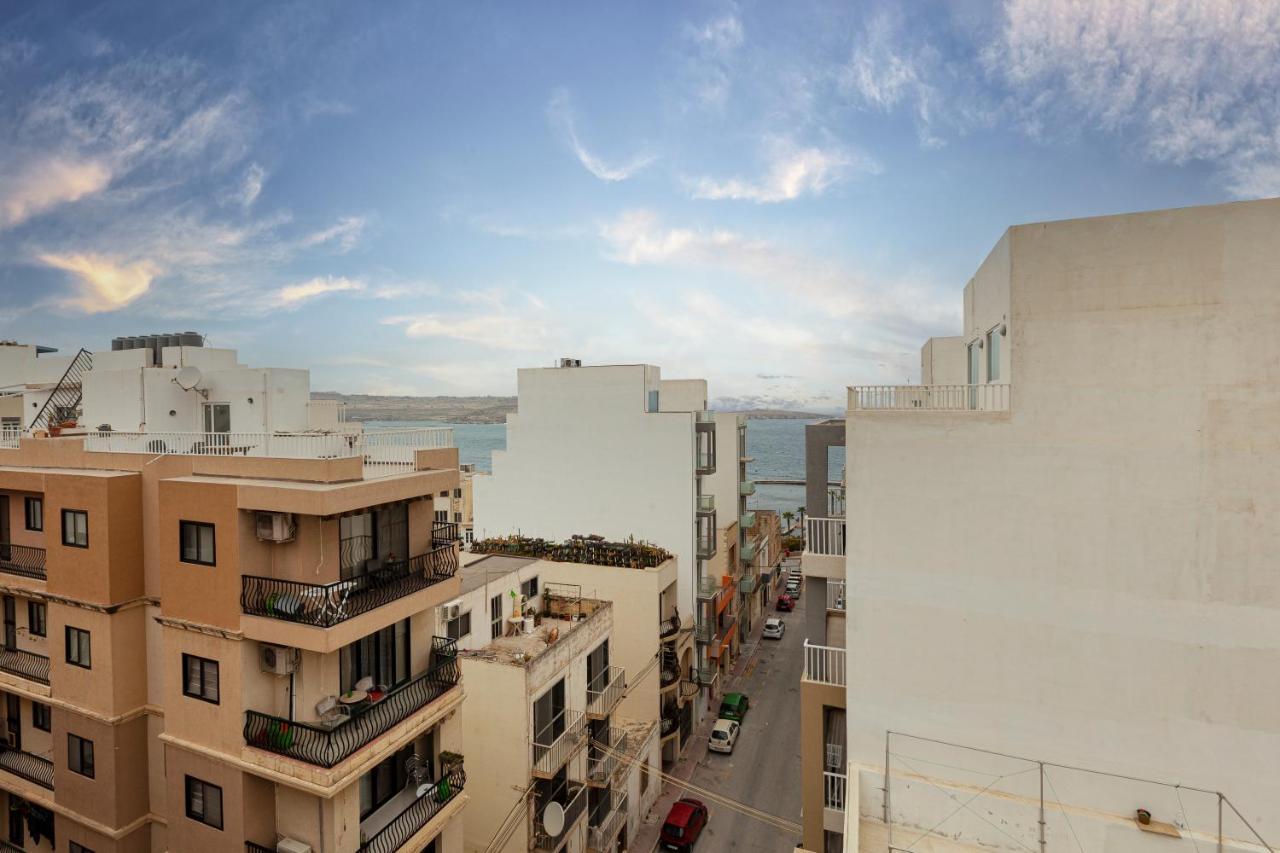 Apartmán Perfect Seaview Penthouse St. Paul's Bay Exteriér fotografie